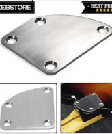 Neck Plate Curved Medium Chrome 