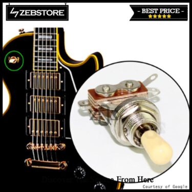 o noise, high quality 3 way switches for your guitar -If your knobs are dirty, dingy and old, or just want to dress up your guitar, the pickup switch is your ideal choice.