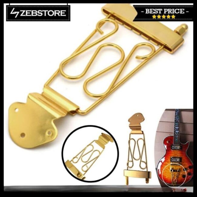 Tailpiece Trapeze W Gold