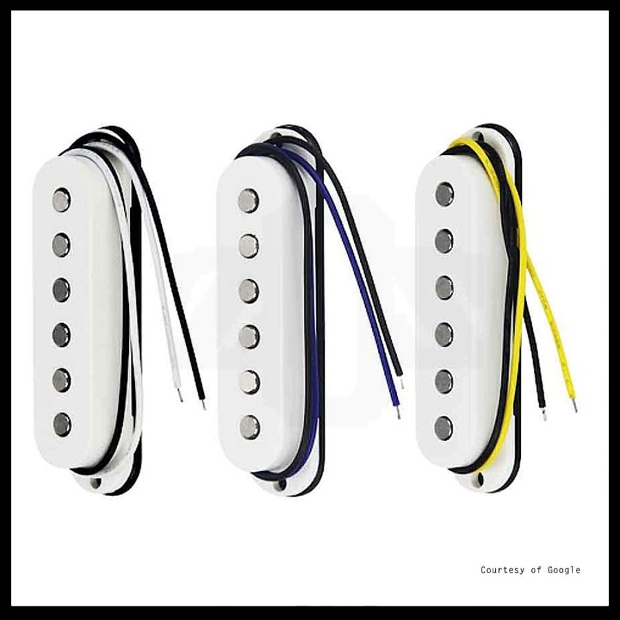 Pickup Gitar Single Coil Jinwoo White - Image 4