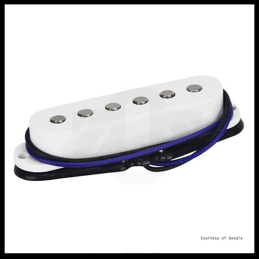 Pickup Gitar Single Coil Jinwoo White - Image 3