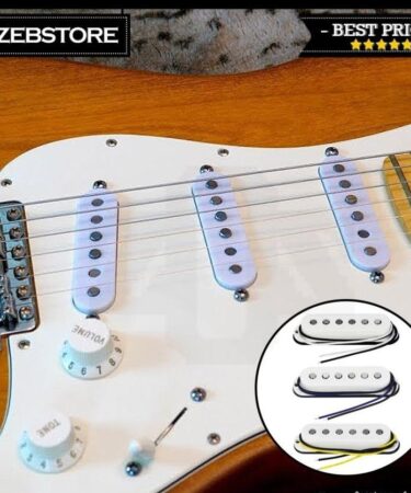 Pickup Gitar Single Coil Jinwoo White