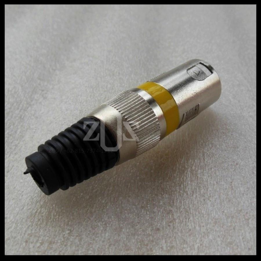 Head Jack Audio Canon XLR Nickel Std 3Pin Male - Image 2