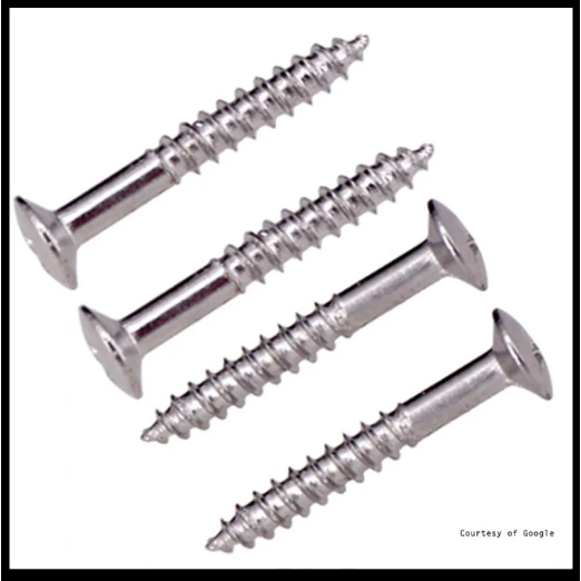 Sekrup Screw Mounting Frame Y-3 Chrome 8Pcs Gitar Guitar Electric - Image 2