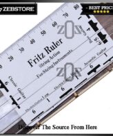 Penggaris Ruler Pengukur Gauge String Action Pitch Guide Luthier Tool Guitar Bass Banjo Plastik