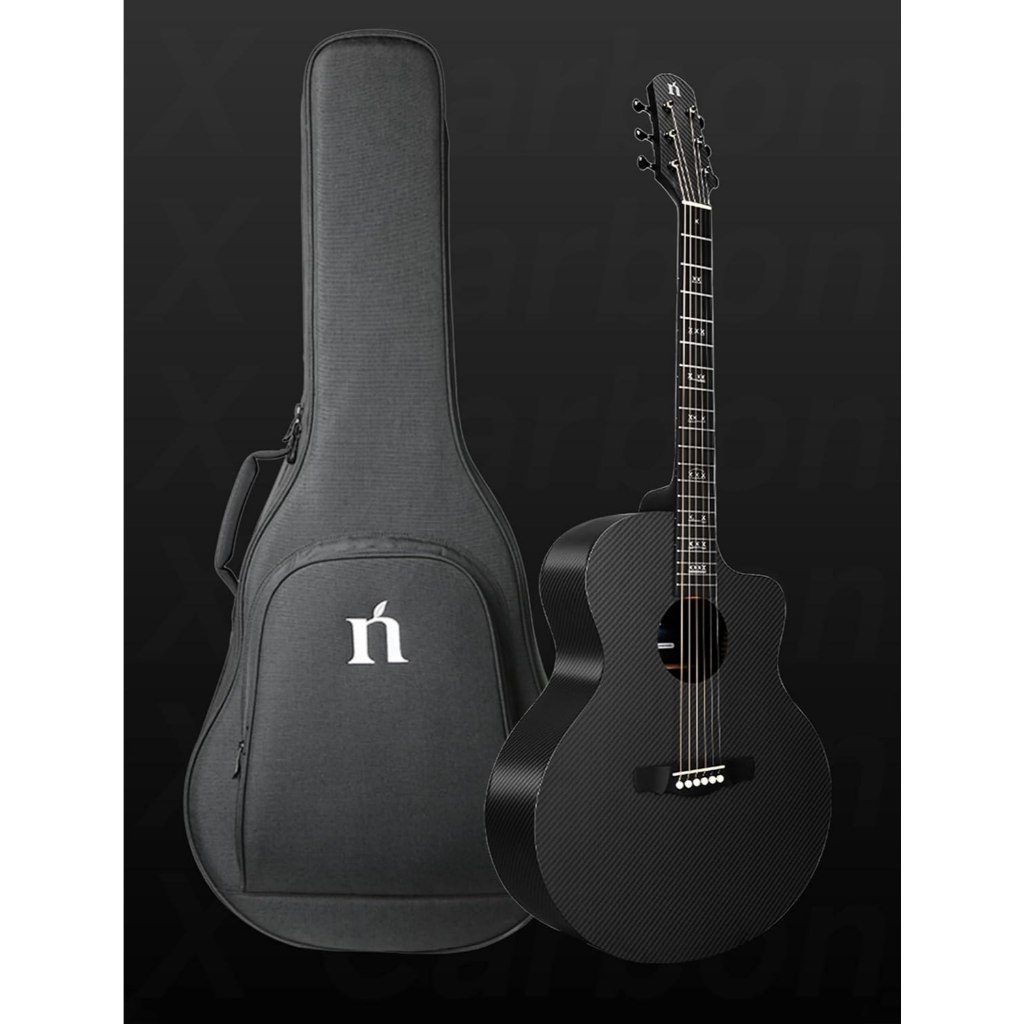 Gitar Guitar Akustik Acoustic Natasha X Carbon Fiber Steel String - Image 8