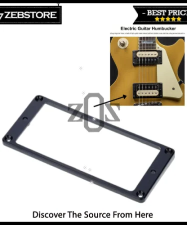 Mounting Frame Pickup Humbucker Metal Black