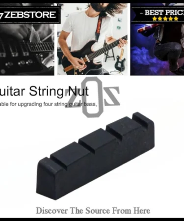 Nut Bass Plastic 4 String 43mm Black