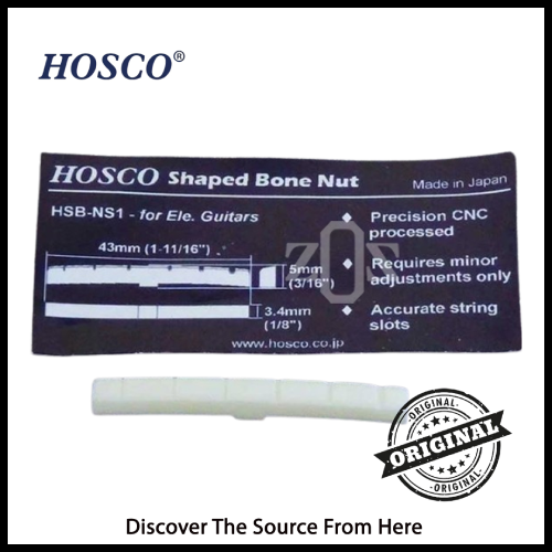 Nut-Shaped-Slotted-Tulang-Bone-Hosco-HSB-NS1-Electric-6-Strings-43mm-1.1
