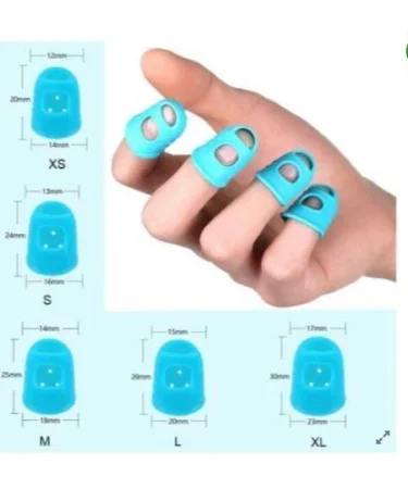 Pelindung-Protector-Jari-Finger-Gitar-Guitar-Silicone-Set-4pcs-1.1