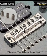 Penahan-Senar-String-Ferrules-Body-Gitar-Guides-Barrel-Chrome-6Pcs