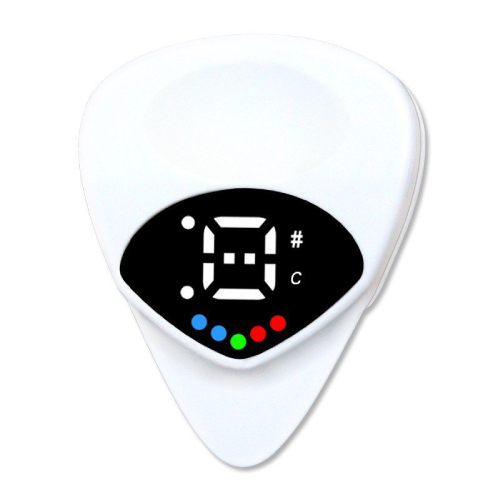 Pick-Tuner-Folk-Electric-Guitar-Ukulele-Bass-2-in-1-LED-PT-01-0.6mm-1.1