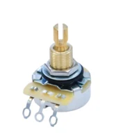Potensio Potentiometer Jumbo CTS Hosco Japan Split Shaft B500 | A special silver material is mixed with carbon that is compatible with resistors. Not only does it leak when you squeeze it, but it also minimizes signal loss at full ten.