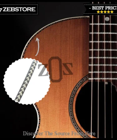 Purfling List Strip Side Body Gitar C-72 Arrow Herringbone 640x3x1mm