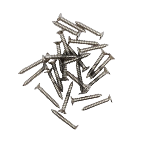 Screw Sekrup Skrup Bridge Fixed Full Drat Chrome - Image 2