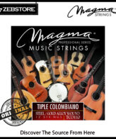 Senar String Guitar Acoustic Magma Tiple Colombiano TCO100 12 Strings