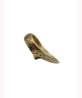 Thumb Ring Protector Guard Archery Horse Bow Trigger Metal Brass | Metal thumb ring for traditional archery Made from durable brass material