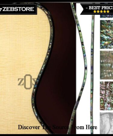 Purfling List Strip Side Belakang Body Gitar Abalone