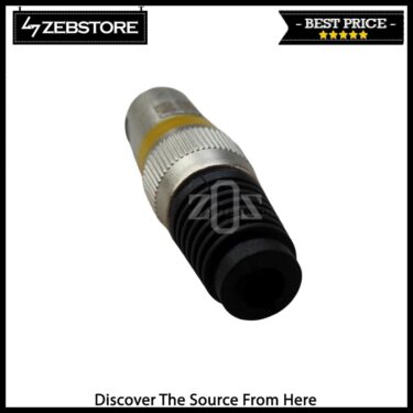 Head Jack Audio Canon XLR Nickel Std 3Pin Male