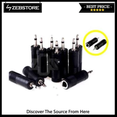 Konektor Connector Jack Audio Converter 6.5mm To 3.5mm Stereo
