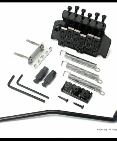 Bridge-Tremolo-Gitar-Guitar-Updown-Floyd-Rose-Licensed-2-Point-Black-1.1