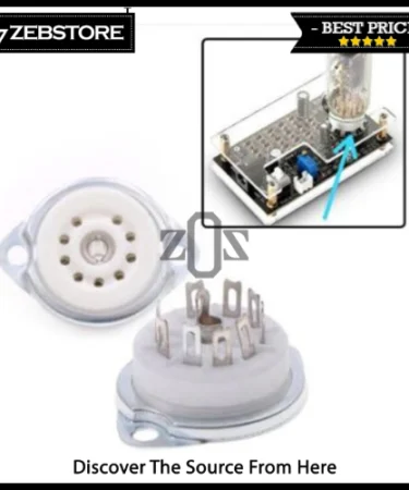 Chassis Mount Vaccum Tube Socket 9pin Ceramic 12AX7 AU7 GZC9-C