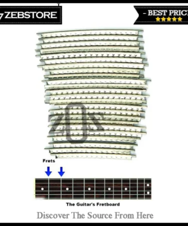 Kawat Fret Fretwire Nickel 2.3mm 24Pcs Set