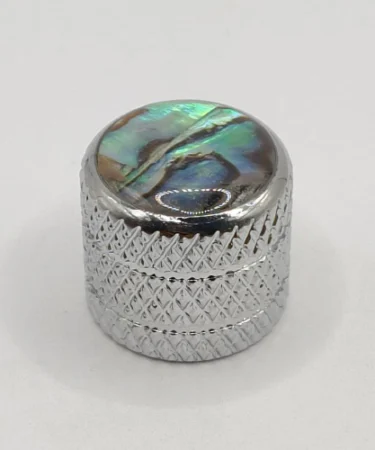 Knob-Gitar-Guitar-Bell-Metal-Abalone-C-1003-Chrome-1.1