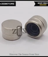 Knob Gitar Guitar Elektrik Electric Metal Satin Chrome