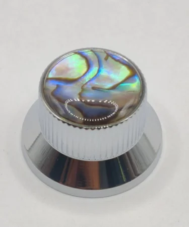 Knob-Gitar-Guitar-Hat-Topi-Bell-Besi-Metal-Abalone-C-1004-SL-Chrome-1.1