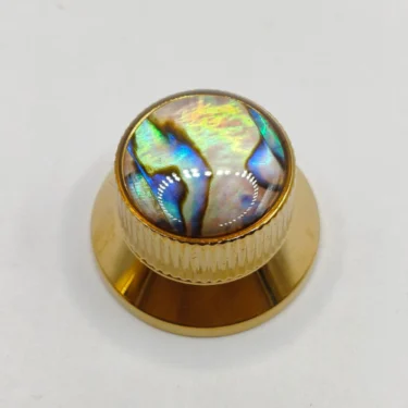 Knob-Gitar-Guitar-Hat-Topi-Bell-Besi-Metal-Abalone-C-1004-SL-Gold-1.1