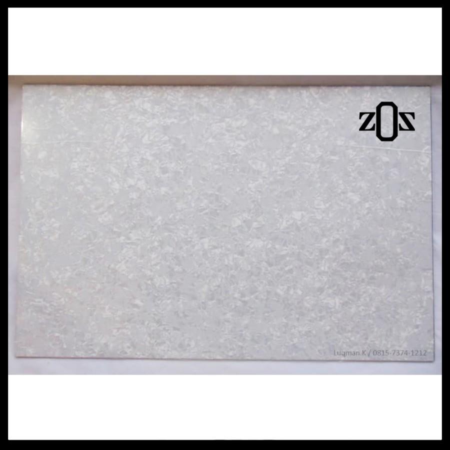 Bahan Material Pickguard Pelindung Body Gitar Pearl White 3 Ply