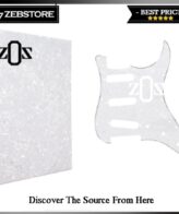 Bahan Material Pickguard Pelindung Body Gitar Pearl White 3 Ply