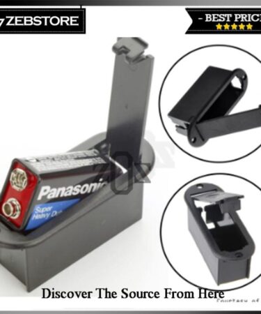 Tempat Battery Box Case Holder 9V Tilt