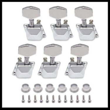 Dryer Tuning Machine Pemutar Senar Diagonal Mount 3R-3L Chrome