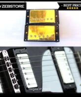 Pickup Guitar Humbucker Jinwoo LP 1702 Gold Set