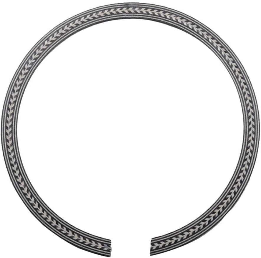 Rosette Kayu Lubang Soundhole Gitar Akustik Arrow Herringbone IB-903A - Image 3