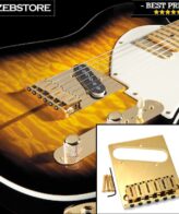 Bridge Gitar Elektrik Electric Telecaster Gold 6 Saddle S-01Z