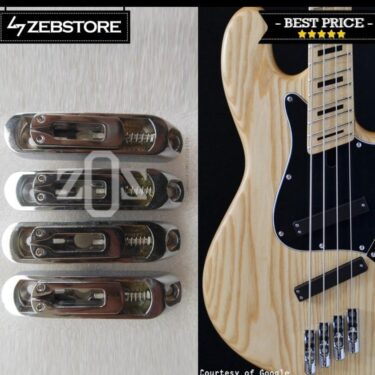 Bridge Bass Monorail 4 String Chrome