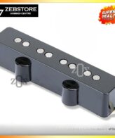 Pickup Bass Jazz GnB Elektrik Electric Ceramic 4 String Black