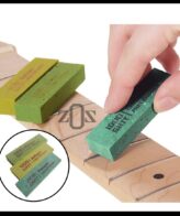 Alat Pembersih Broque Fret Fretwire Fingerboard Gitar Rubber 3Pcs