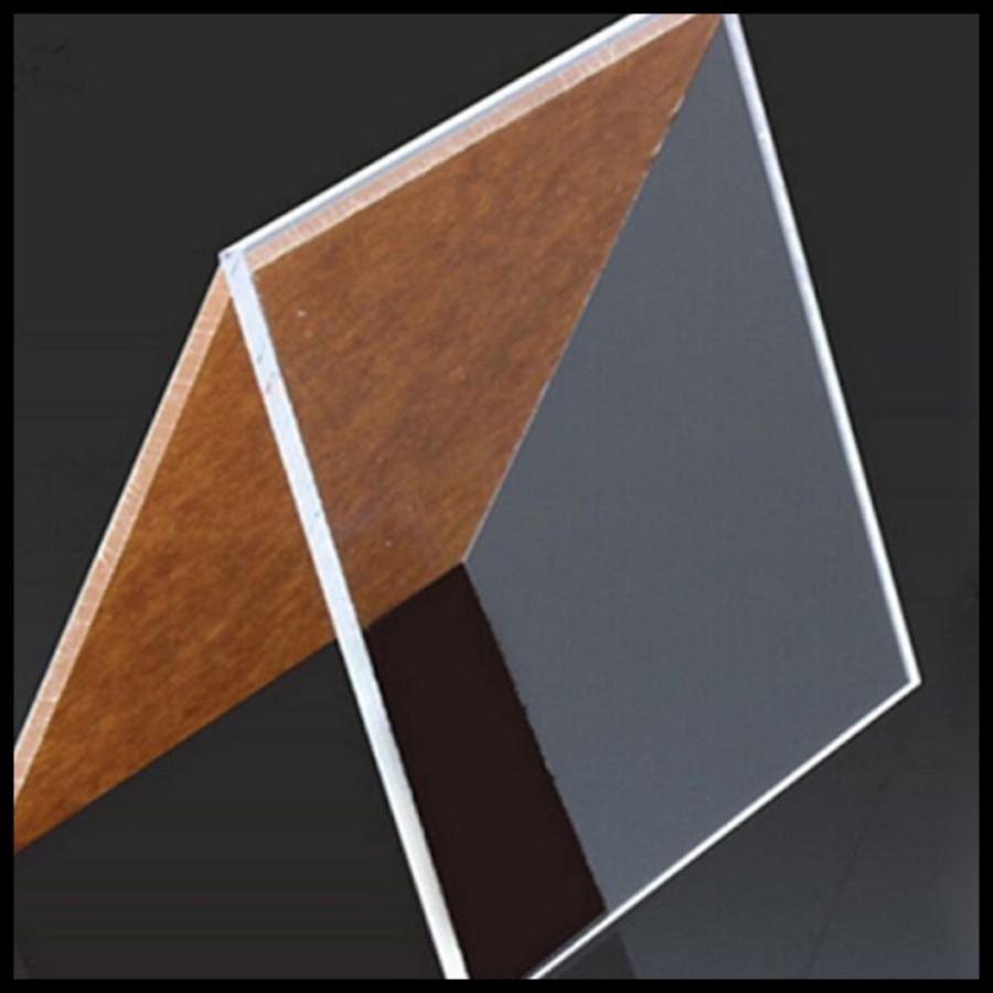 Bahan Material Pickguard Pelindung Body Gitar Akrilik Acrylic Transparan 1 Ply - Image 3