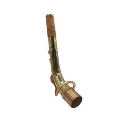 Neck Bend Saxophone Alto Accessories Brass Gold 24,5cm