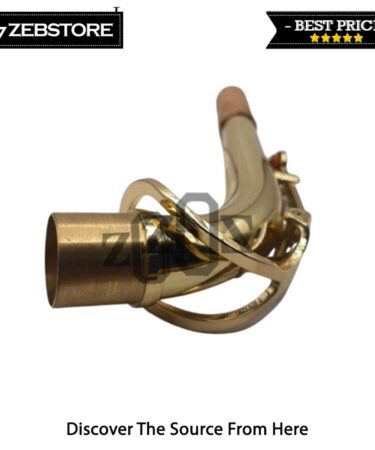 Neck Bend Saxophone Alto Accessories Brass Gold 24,5cm