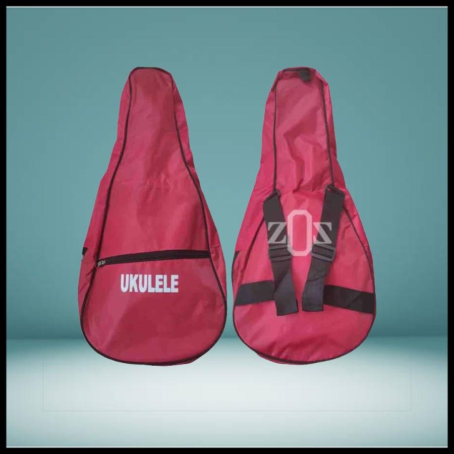 Tas Softcase Ransel Backpack Ukulele Soprano Colour Std