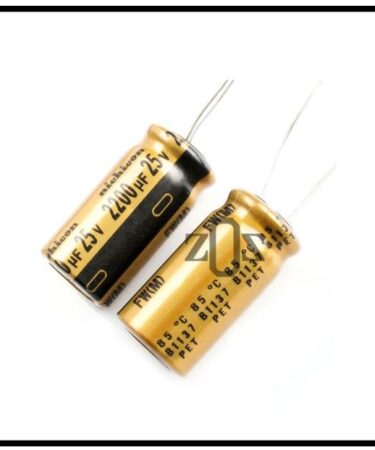 Kapasitor Capacitor Elco 220uF 25V Nichicon FW Gold