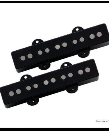 Pickup Bass Jazz Elektrik Electric 5 String Black