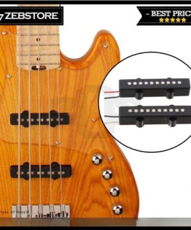 Pickup Bass Jazz Elektrik Electric 5 String Black