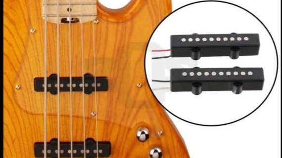 Pickup Bass Jazz Elektrik Electric 5 String Black