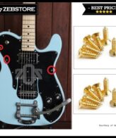 Screw Skrup Baut Pickguard D1 Gold 10Pcs Set